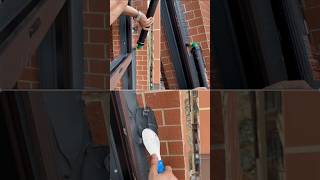 Efficient Outdoor Silicone Caulking  A Satisfying DIY Project [upl. by Eimam]