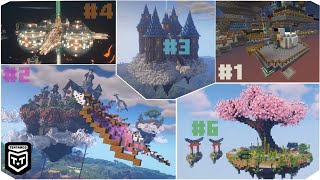 Minecraft 10 Sky Base Designs To Give You A Rush [upl. by Disini]