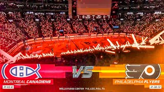 Montreal Canadiens vs Philadelphia Flyers 1102024 NHL 24 Gameplay [upl. by Anikram382]