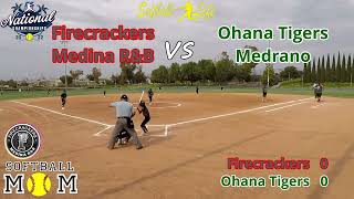 Firecrackers Medina RampB vs Ohana Tigers Medrano [upl. by Gavin]