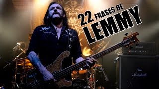 22 FRASES DE LEMMY [upl. by Infeld]