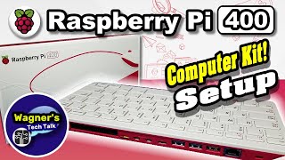 Raspberry Pi 400 Setup Computer  keyboard allinone Kit [upl. by Anomahs99]