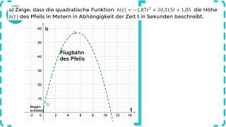 Textaufgaben amp Anwendungen  Quadratischen Funktionen  Übung 3 [upl. by Strage]