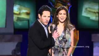 Paul Rudd et Eva Mendes aux independent spirit awards [upl. by Ray691]