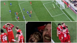 SZOBOSZLAI THUNDERBOLT GOAL LIVERPOOL 31 LEICESTER  CARABAO CUP MATCH VLOG [upl. by Conard513]