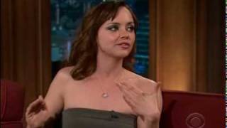 Christina Ricci  Craig Ferguson 14032009 [upl. by Rosanne875]