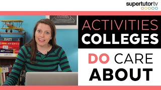 Activities That DO Impress Colleges OWN the College Admissions Process [upl. by Eeuqram]