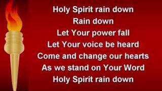 Holy Spirit Rain Down worship video w lyrics [upl. by Burnett]