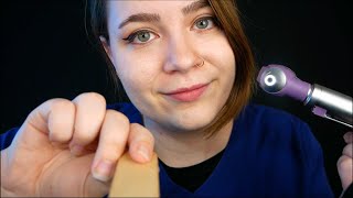 Hospital Night Nurse Full Body Exam Eye Exam Palpation Stethoscope 🩺 ASMR Soft Spoken Medical RP [upl. by Moll312]