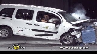 2013 Mercedes Citan Kombi CRASH TEST [upl. by Ahsiret]