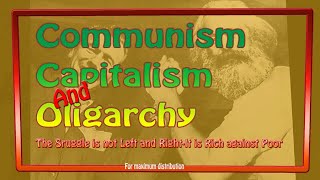 Communism Capitalism Oligarchy [upl. by Frederique486]