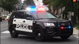 Best Of Police Cars Responding Compilation 2017 [upl. by Nepets784]