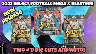 NEW RELEASE  2022 Select Football Blasters amp Mega Box  Auto amp ’d Cards [upl. by Mccahill]