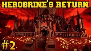 Minecraft Herobrines Return  Part 2 [upl. by Ahseuqram422]