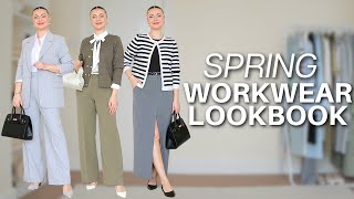 22 CLASSIC SPRING WORKWEAR OUTFITS 2024 [upl. by Dlnaod372]