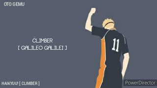 Haikyuu  CLIMBER  GALILEO GALILEI [upl. by Dorina408]