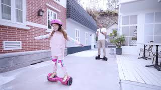 Bluetooth Hoverboard with Led Light Flashing Wheels  TOMOLOO Q3C Hoverboard for Kids [upl. by Chavez]