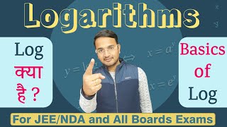 Logarithms from Basics  log क्या है   Mathematics By Nikhil Sir [upl. by Ayerf]