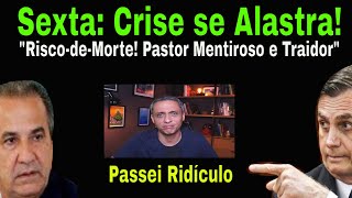 PAST0RB0MBA BOLSONARISTAS EM CRISE ATÉ quotRISCODEM0RTEquot NO RADAR O INÚTIL ATAQUE AO STF [upl. by Edin]