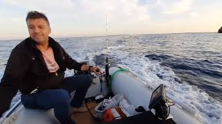 Pesca con Oceam 300 y Yamaha 6 cv [upl. by Eicyak]