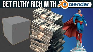 Top 5 Tips to Make Money With Blender in 2024  Dont miss out [upl. by Nylessoj757]