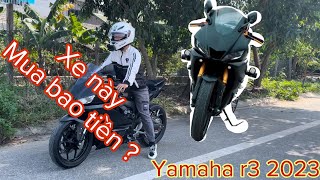 yamaha r3 2023 bao nhiêu tiền  review nhẹ [upl. by Lanevuj]