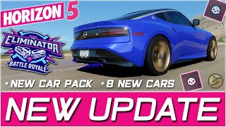 Forza Horizon 5 UPDATE 26 Live Stream SUPER SPEED CAR PACK  NEW Eliminator STARTER CAR [upl. by Puett948]