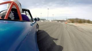 Turbo Miata Drifting  IceBowl 2015 [upl. by Homer34]