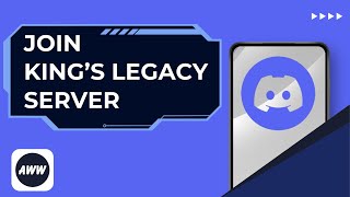 How To Join King Legacy Discord Server [upl. by Arvad]