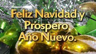 MENSAJES DE FELIZ NAVIDAD Y PROSPERO AÑO NUEVO 2022 [upl. by Allerie]