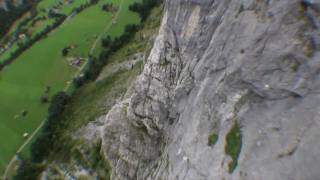 BASE jumping in Lauterbrunnen 2009 by Halvor Angvik [upl. by Egdirdle]