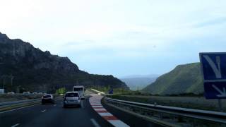 Driving to LEstartit Spain [upl. by Aiuqram]