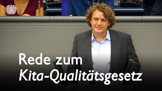 Erik von Malottki quotWir brauchen eine Verantwortungsgemeinschaft für die SprachKitasquot bundestag [upl. by Auqinet6]