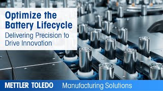 Delivering the Precision to Drive Innovation in Battery Manufacturing [upl. by Thaddus]