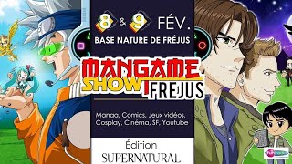 Visite du mangame game show de frejus 2020 manga [upl. by Acireit]