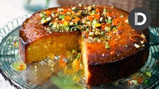 How to make Orange Polenta Cake Gluten Free Recipe [upl. by Dorwin]