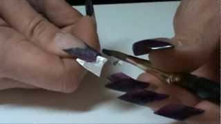 Tuto Réparer un faux ongle cassé [upl. by Iramat482]