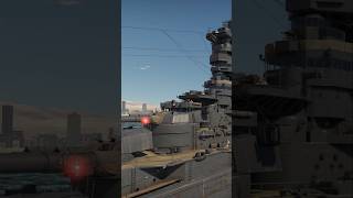 Acorazado japones de la WWII acosado por buque frances No Real naval buque warthunder [upl. by Isidore817]