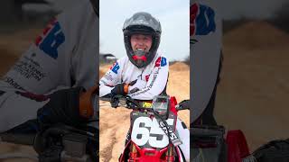 Anaheim Supercross Predictions From Pro Supercross Riders shorts supercross motorcycle rider [upl. by Ytnom]