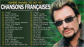 Nostalgie Chansons Françaises  Nostalgique Meilleures Chanson Des Annees 70 Et 80  Johnny Hallyday [upl. by Gascony244]