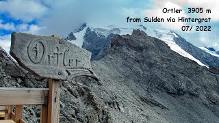 Ortler via Hintergrat [upl. by Wahs168]