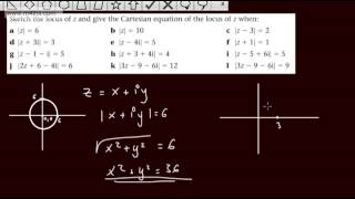 Further Pure 2 FP2 Complex Number Loci 1 Locus of a Circle Edexcel Maths [upl. by Ivana426]