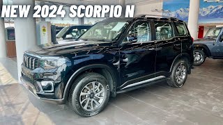 NEW 2024 Scorpio N  New Updates 🔥 4x4 MT Z8L  2454 Lakhs [upl. by Haissem]