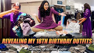 Revealing My 18th Birthday Outfits 🥳🛍️👗 sneholic 18thbirthday funvlog [upl. by Culbertson]