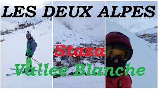 LES 2 ALPES  STAZA VALLEE BLANCHE 🟢  JANUAR 2024 [upl. by Rasure]