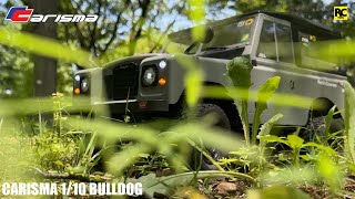 【走行】CARISMA 110 ブルドッグ デラックスキット  SCA1E D21 BULLDOG DELUXE KIT  ランドローバー シリーズ3 [upl. by Nitsyrk949]