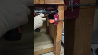 Milescraft Drawer Slide Installation Jig in action [upl. by Janet]