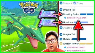 The MOST EXPENSIVE Investment To Create The BEST Rayquaza in Go Battle Master League in Pokemon GO [upl. by Aniroc]