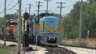 Illinois Railway Museums Parade of Power Saturday July 21 2012 [upl. by Mikes]