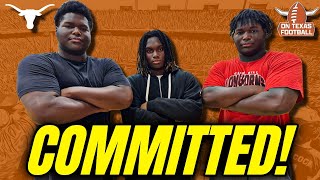 BREAKING Coleman Triplets Discuss Committing to Texas amp more  Texas Longhorns  Recruiting News [upl. by Lemaceon]